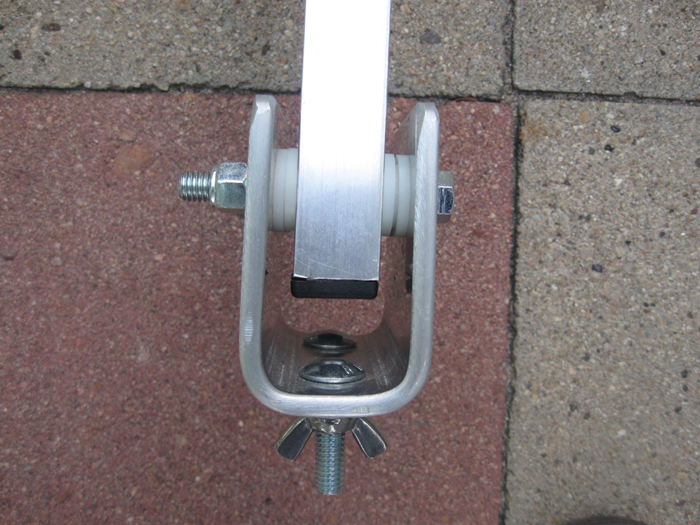 p end top view